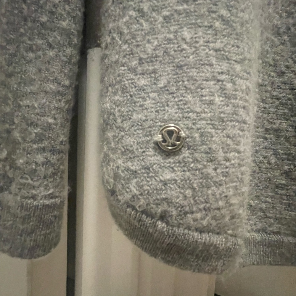lululemon athletica Heathered Gray Women's Sweater